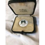 BIRMINGHAM SILVER 1957 ISLE OF MAN TT MEDAL