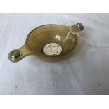 SILVER BOTTOMED WHISKY QUAICH