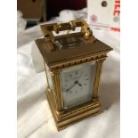 LAWRIAN LONDON CARRIAGE CLOCK 9 CMS TALL