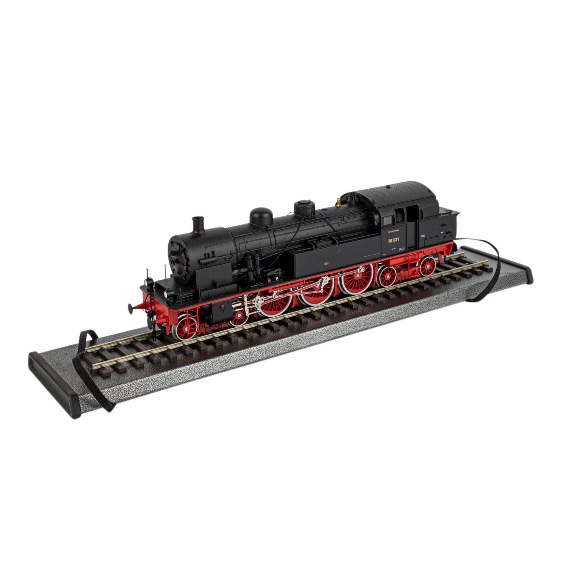 MÄRKLIN Dampflokomotive BR 78 der DRG, Spur 1,BN 78 031 auf Präsentationsgleis, 55241 im Orig-Karton - Bild 2 aus 4