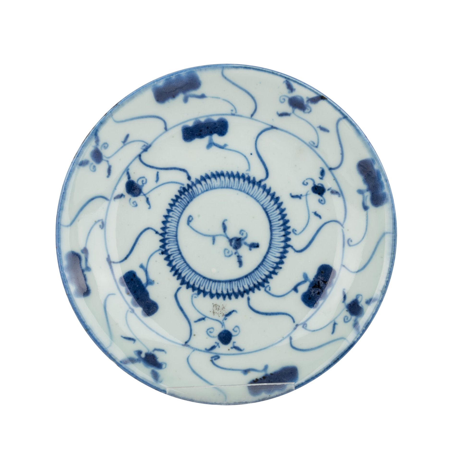 Konvolut: 8-tlg.. ASIEN.Vase aus Porzellan, H: 23 cm; Teedose aus Porzellan, H: 11,5 cm; blau- - Bild 3 aus 5