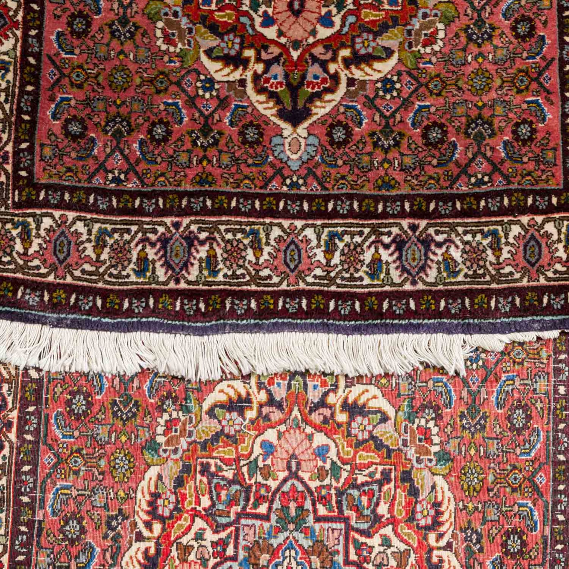 Zwei Orientteppiche. BIDJAR/IRAN, 20. Jh..182x113 cm und 220x75 cm. Normale Alters- und - Image 3 of 6