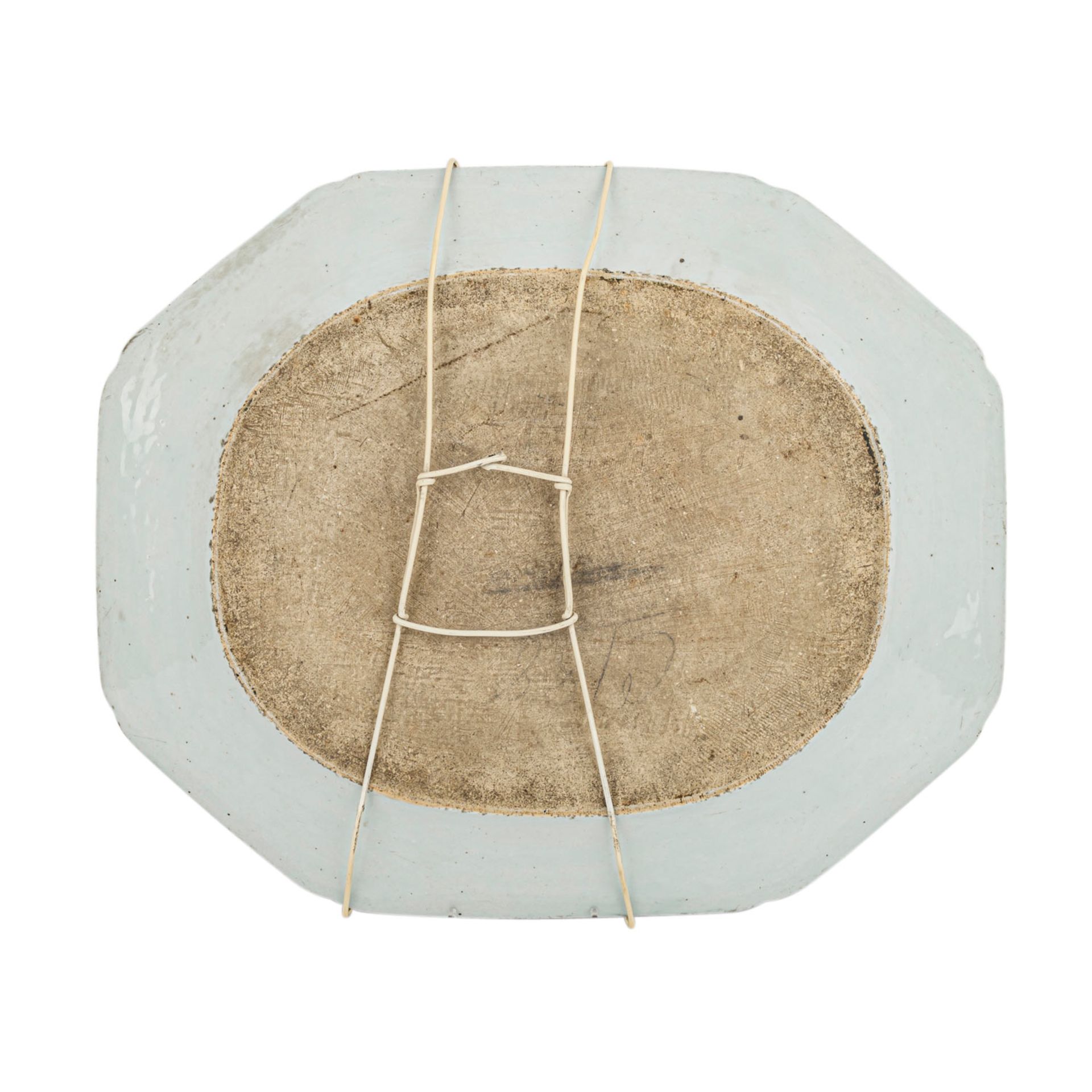 Zwei blau-weisse Platten. CHINA, Guangxu-Periode (1874-1908).Ovale Platten: mit Blütenmalerei, L: 45 - Bild 9 aus 10