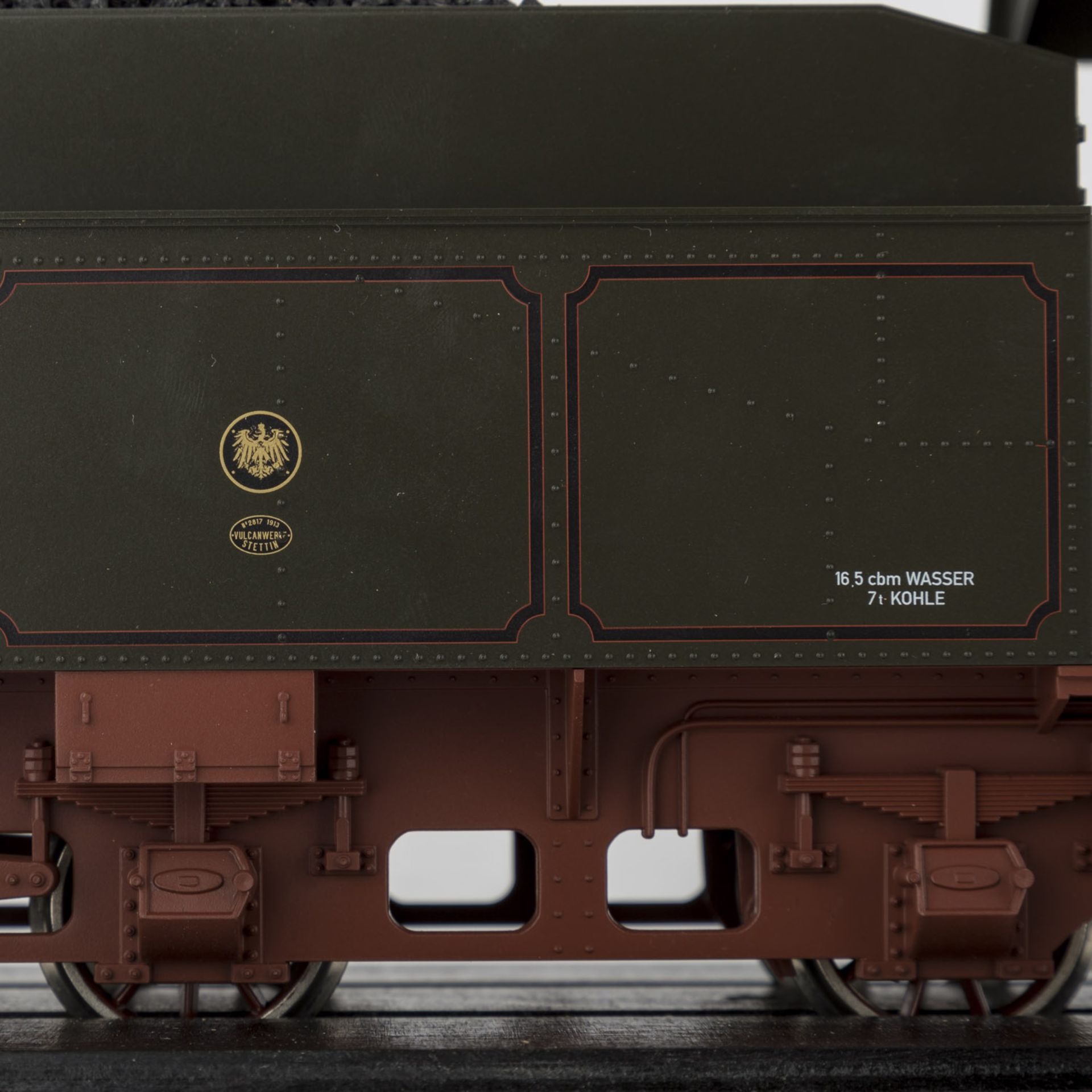 MÄRKLIN Lokomotive G8 der K.P.E.V mit Schlepptender, Spur 1,BN 4814 mit Kohletender auf - Bild 4 aus 4