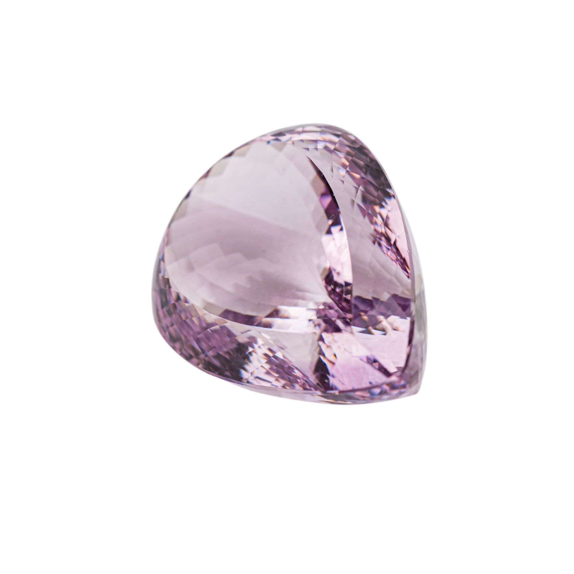 Loser, zartvioletter Rose de Francs Amethyst, ca. 147 ct., - Bild 3 aus 5