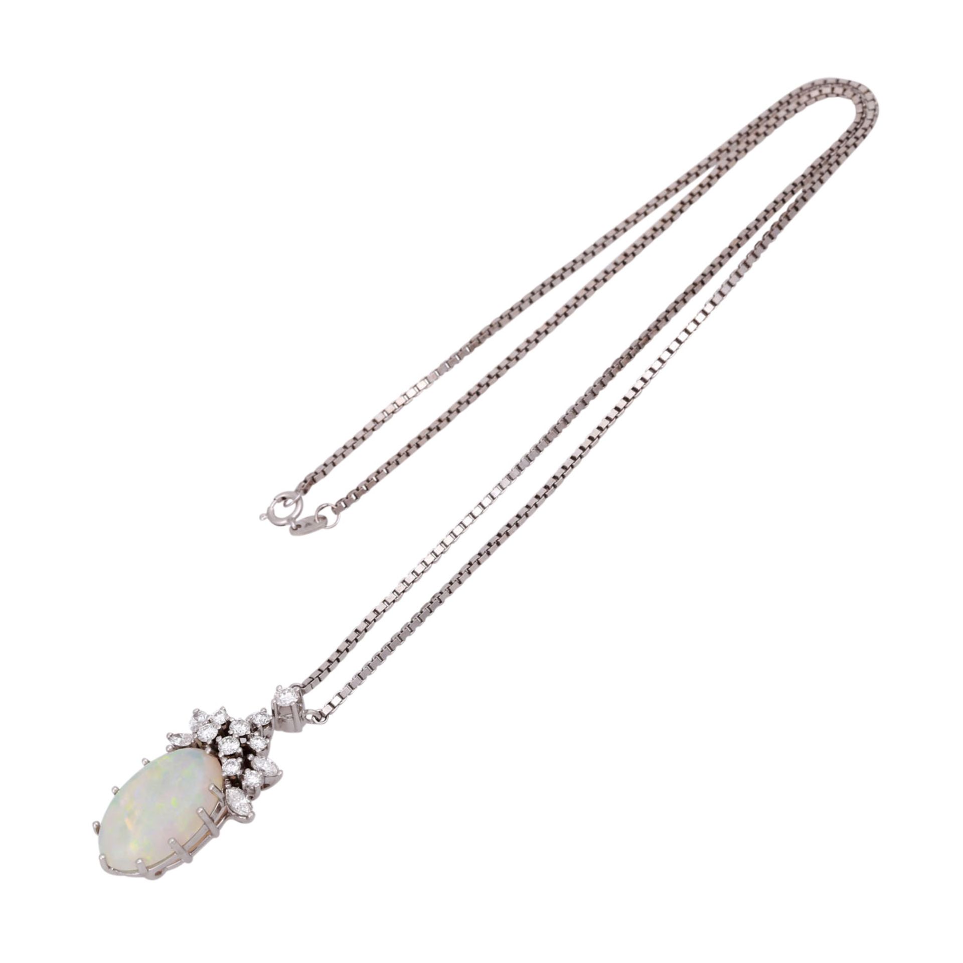 Collier mit Crystal Opal - Bild 3 aus 4