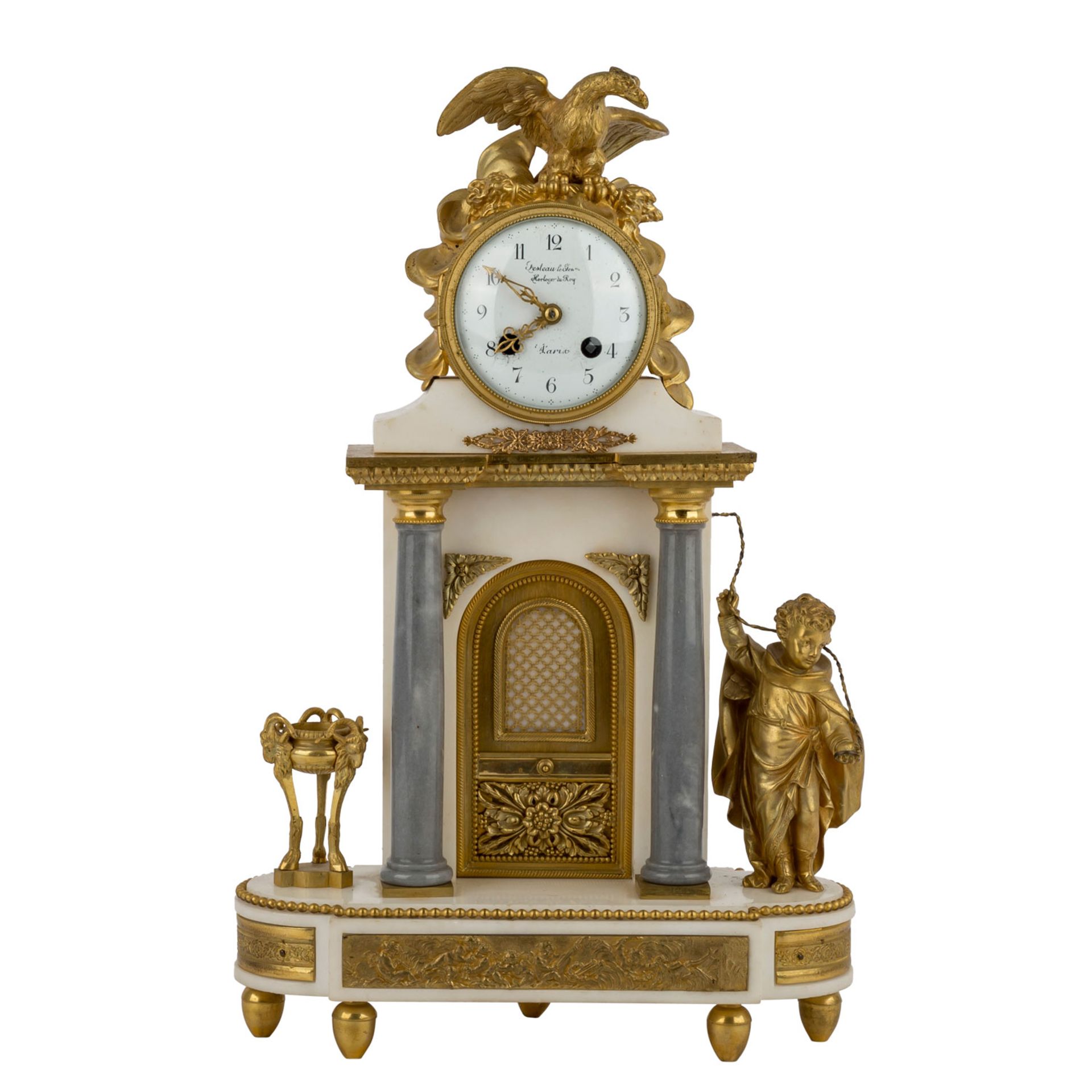 PORTALPENDULE IM LOUIS XVI-STIL - Image 2 of 7