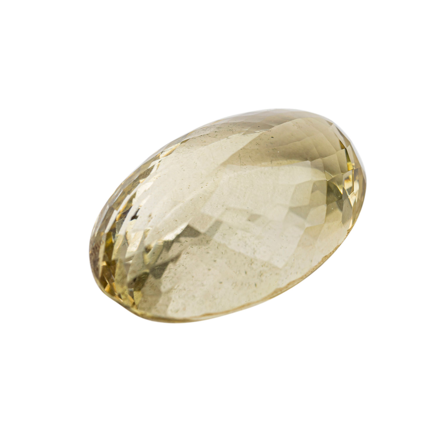 Loser, zartgelber Citrin, ca. 75 ct., - Image 3 of 4