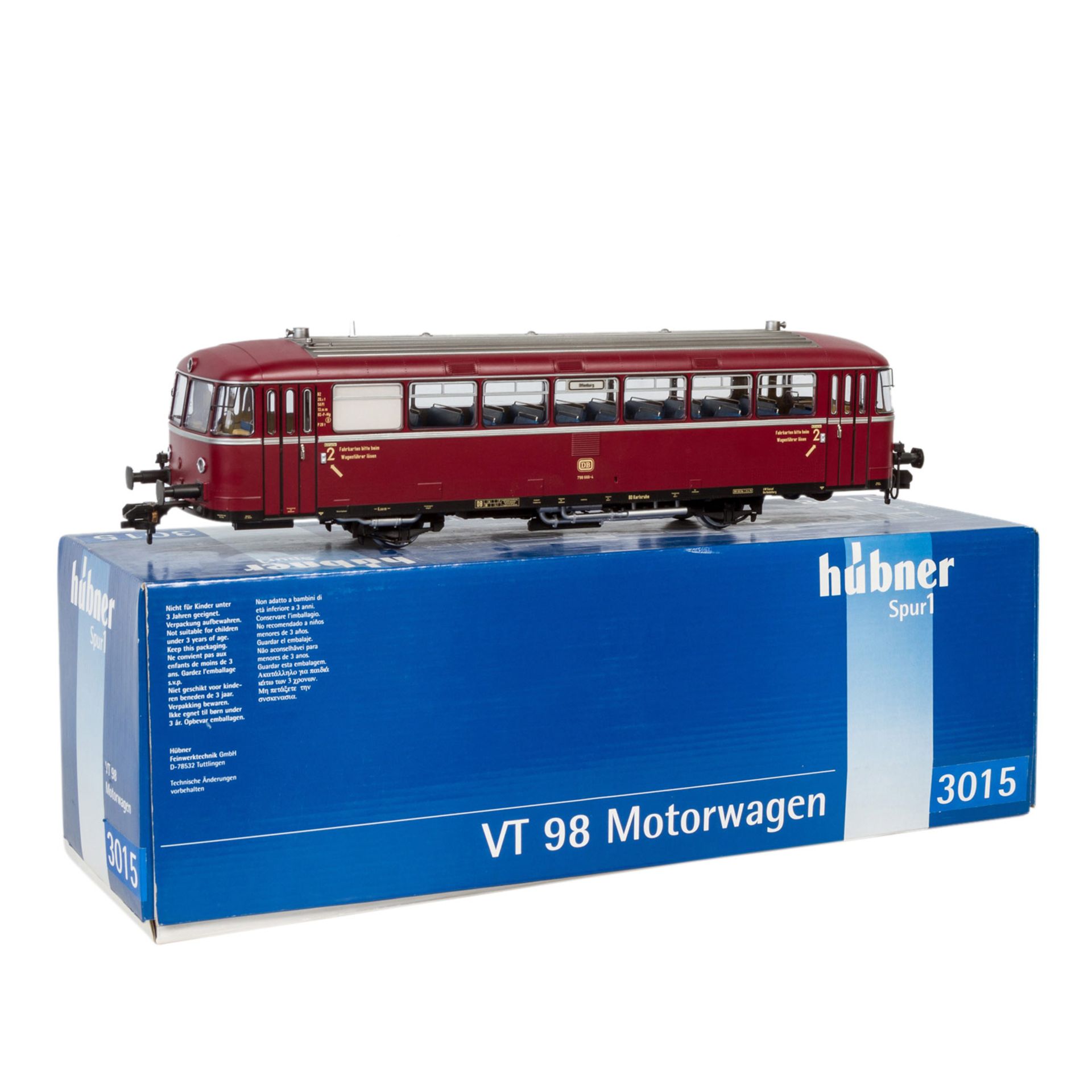 HÜBNER Motorwagen "VT 98", Spur 1,<