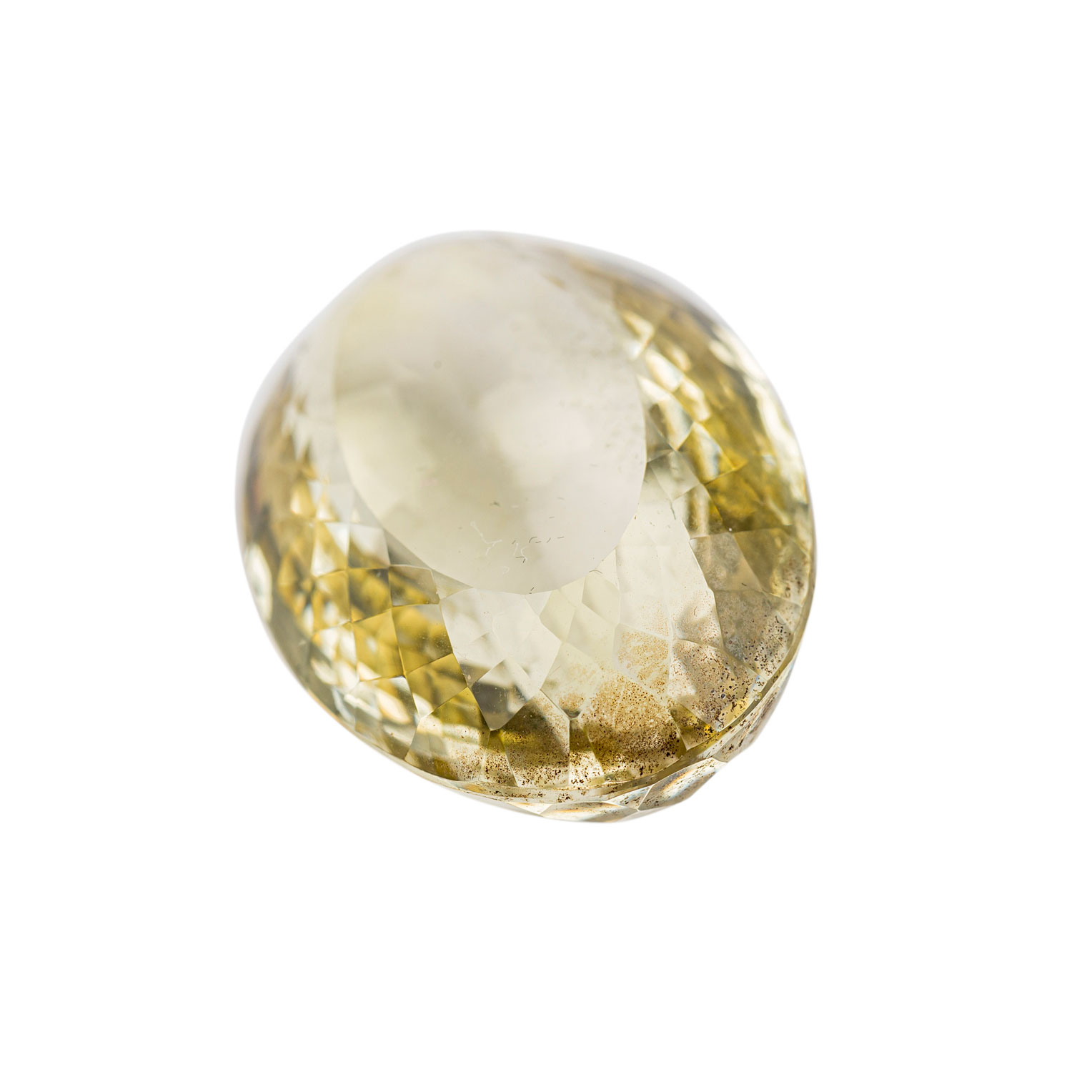 Loser, zartgelber Citrin, ca. 75 ct., - Image 2 of 4