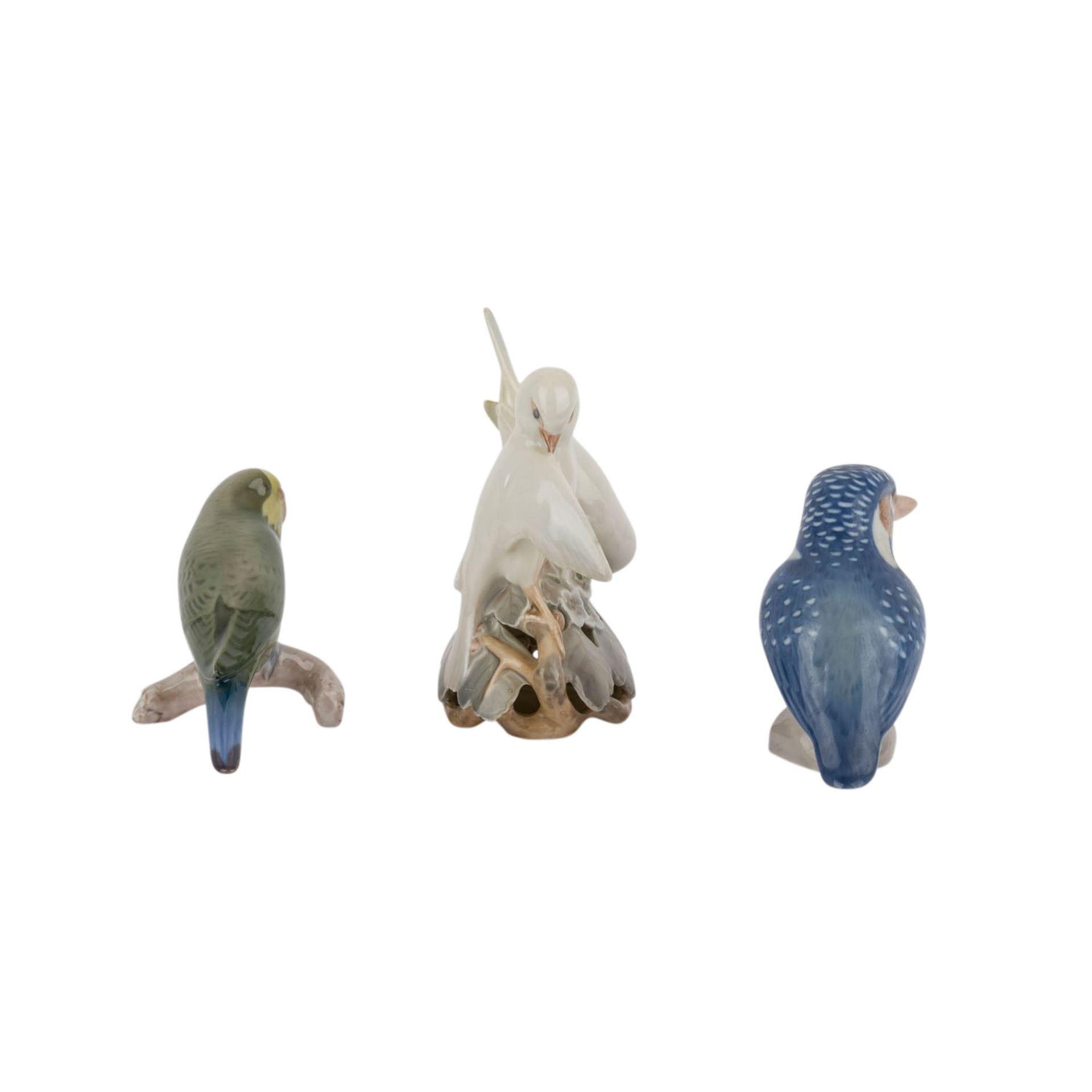 Konvolut 3 Vogelfiguren, 20. Jh.: - Bild 4 aus 5