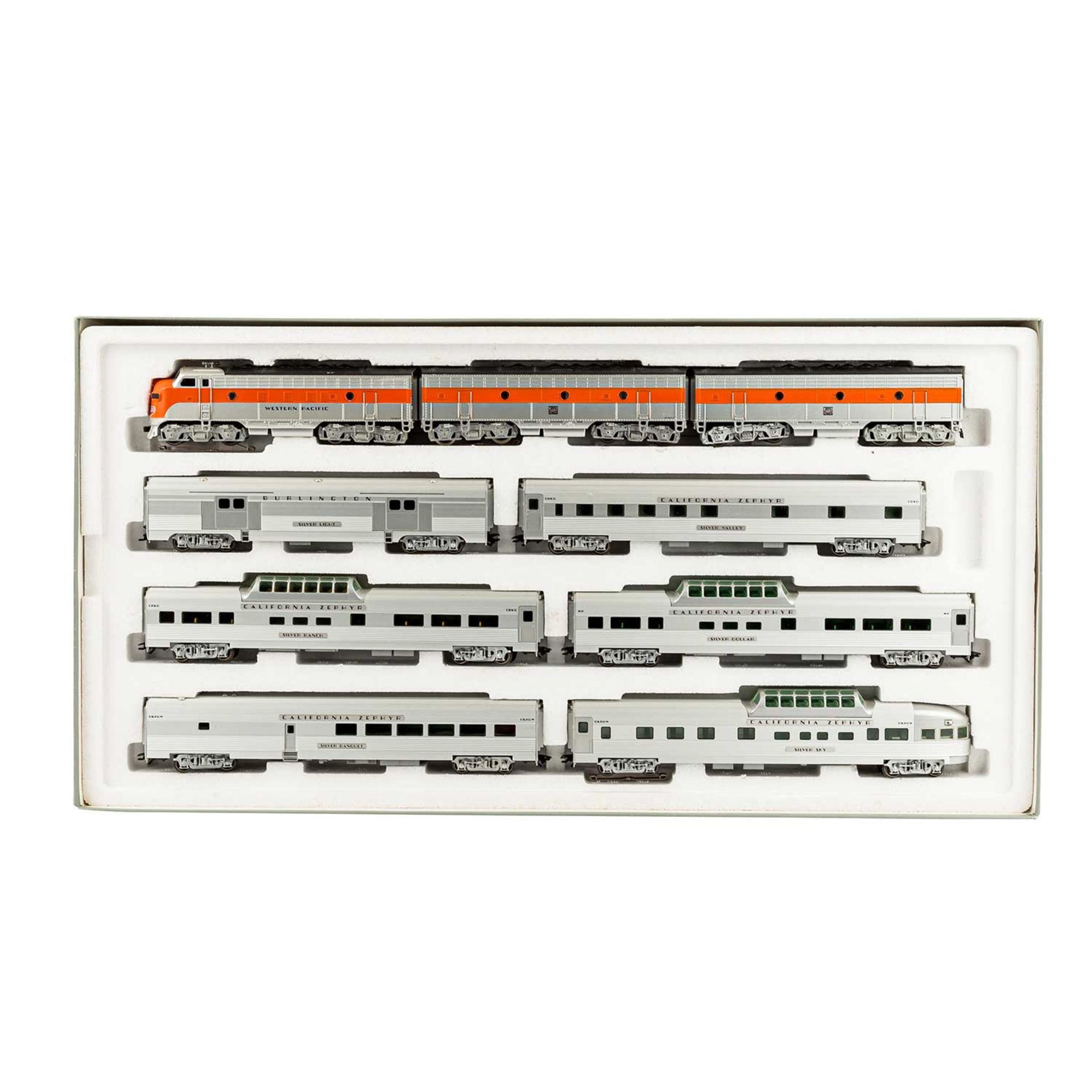 MÄRKLIN Schnellzug-Set "California Zephyr 26600", Spur H 0,< - Image 2 of 2