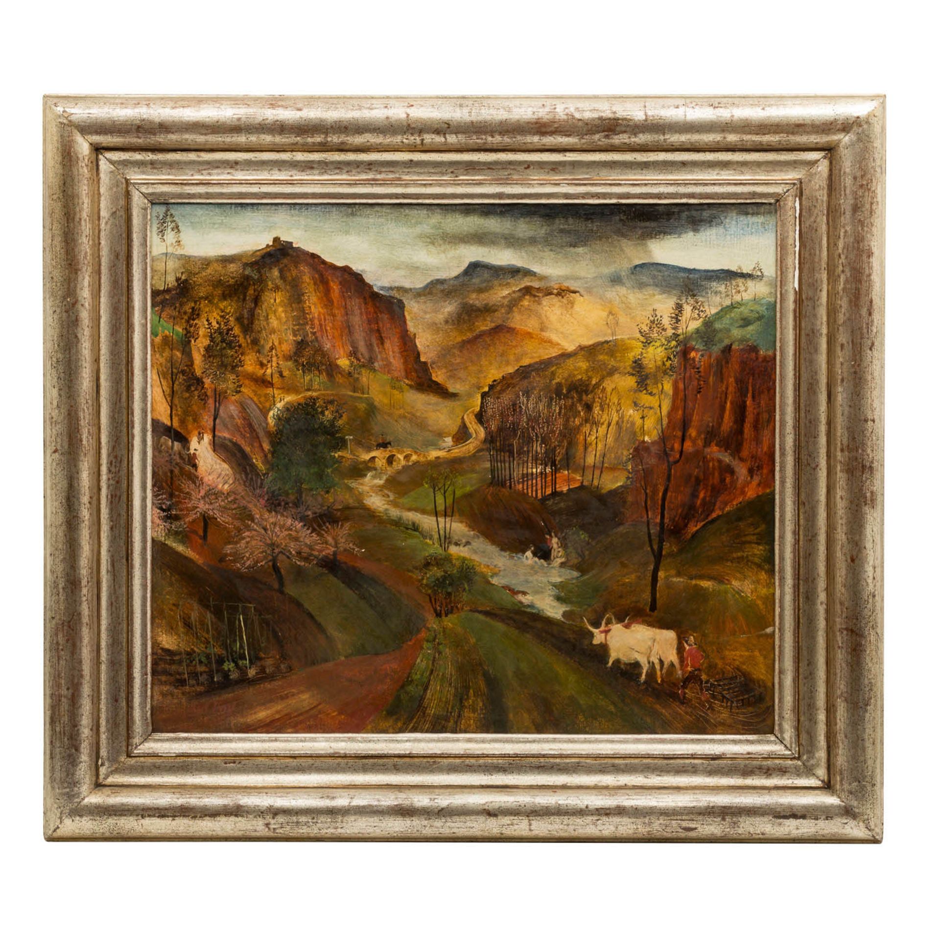 STORCH, KARL II (1899-1991), "Frühlingslandschaft",< - Image 2 of 4