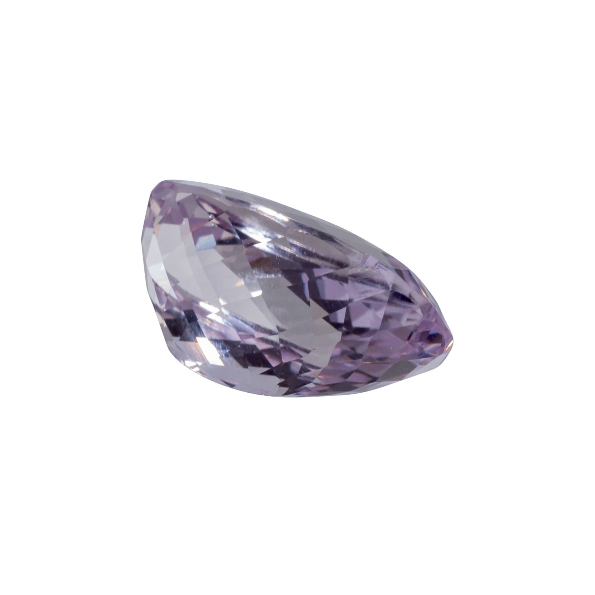 Loser Kunzit, 17,72 ct.,20,5x11,5x10mm, intensives Pink, oval facetiert. Loose kunzite, 17.72 ct.,