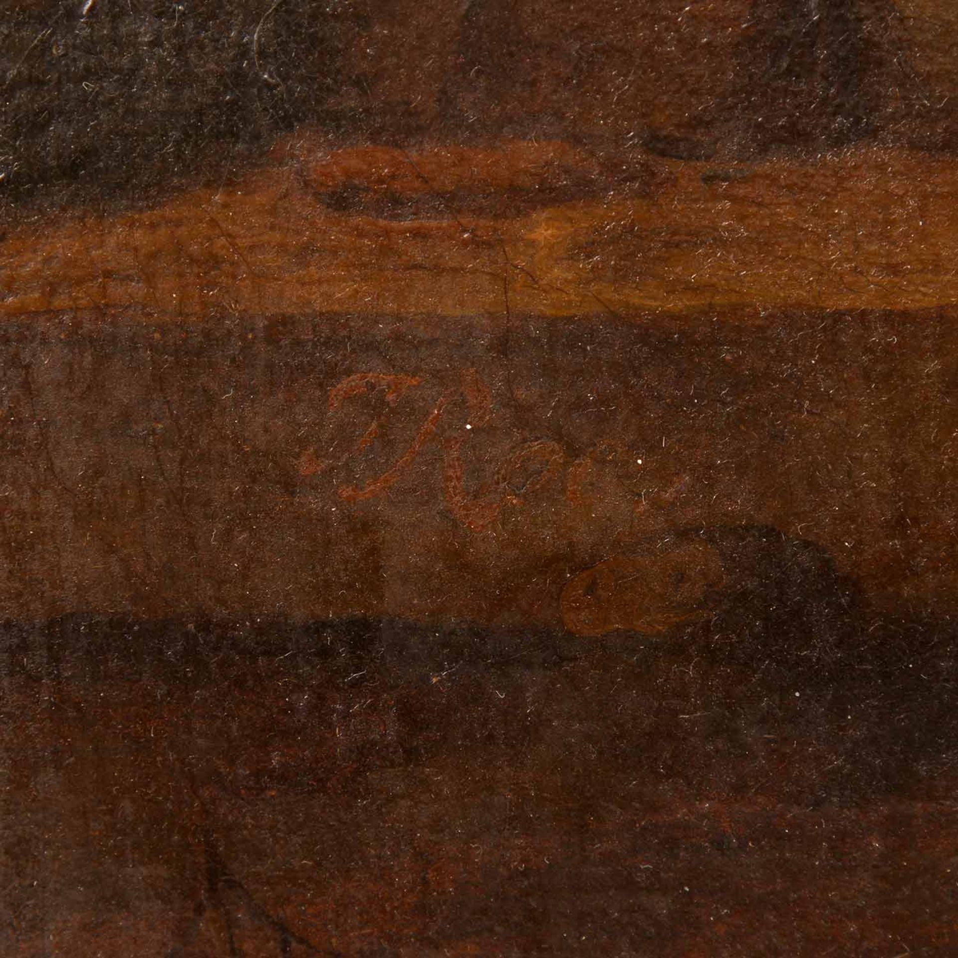 ROOS, Johann Heinrich, ATTR./NACHFOLGER (J.H.R.: 1631-1685), "Hirtenidylle", - Bild 4 aus 7