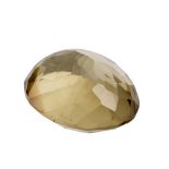 Loser, natürlicher Lemon Citrin, 60,95 cts., 27 x 24 x 15 mm,