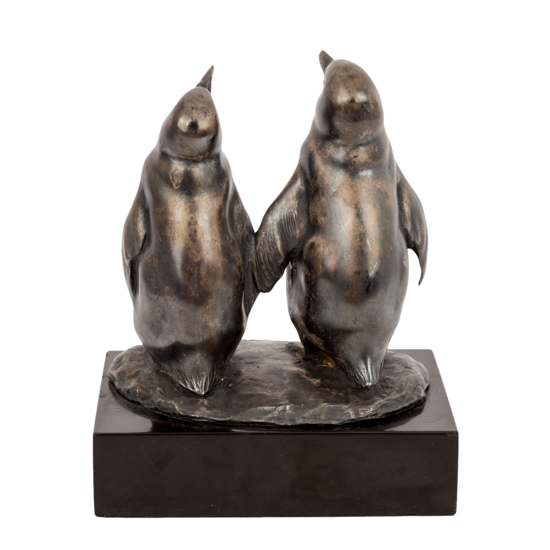 BILDHAUER DES 20.JH. "Zwei Pinguine" - Bild 3 aus 4