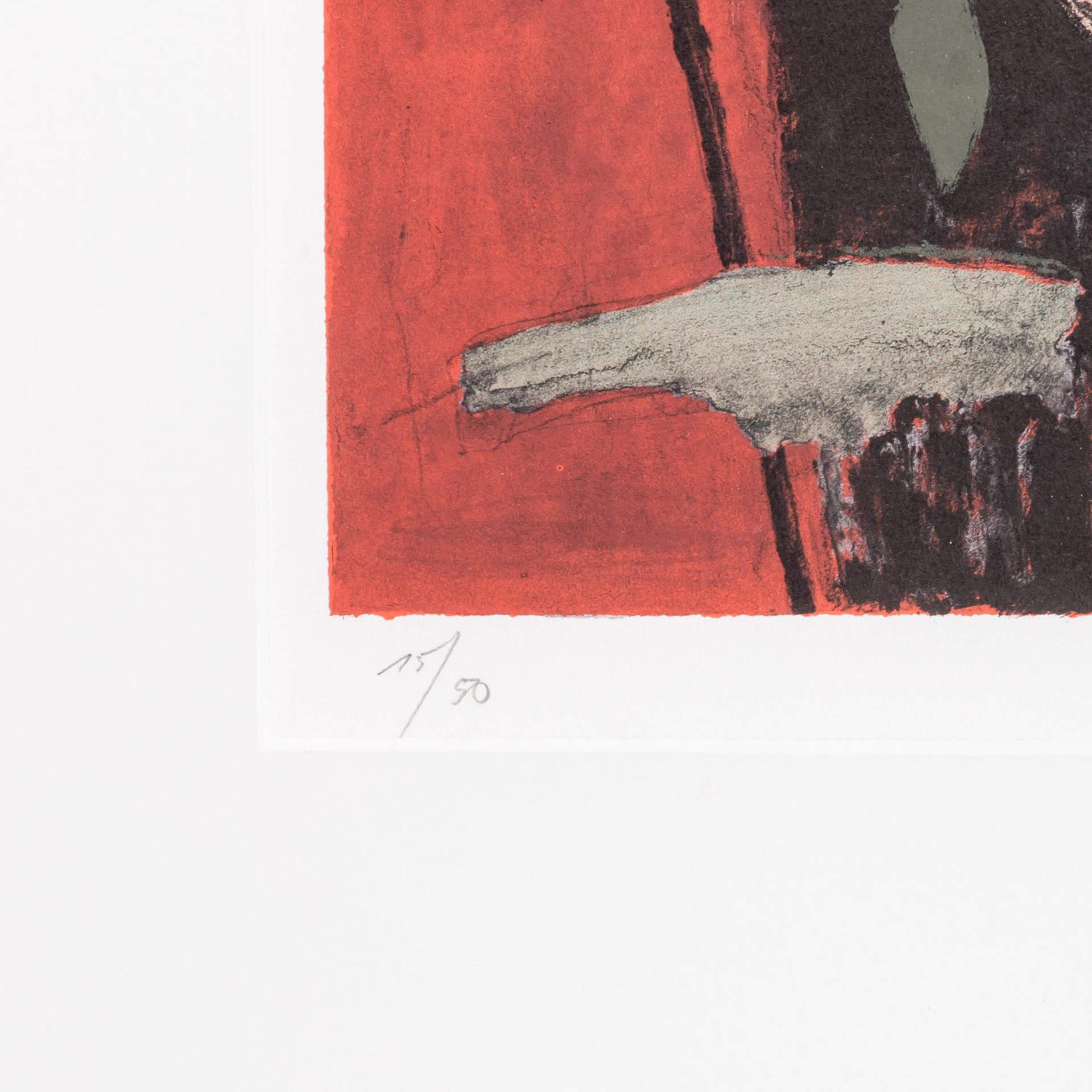 TROSCHKE, WOLFGANG (geb. 1947), "ohne Titel", - Image 3 of 5