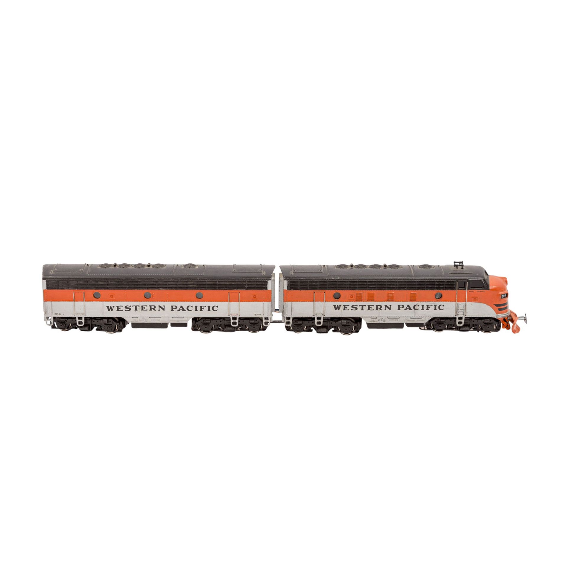 MÄRKLIN/ATHEARN Konvolut Diesellok und 19 Güterwagen, Spur H0. - Bild 4 aus 7