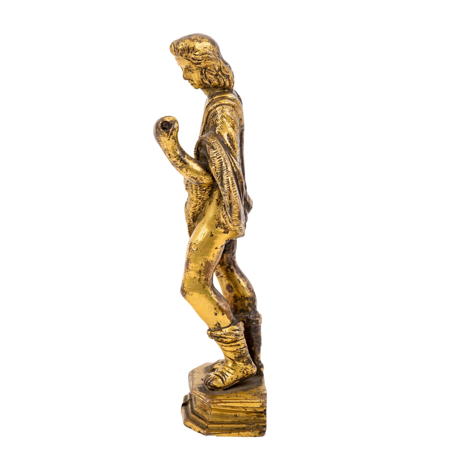 RENAISSANCE BRONZEFIGUR IN HEROISCHER HALTUNG - Bild 2 aus 5