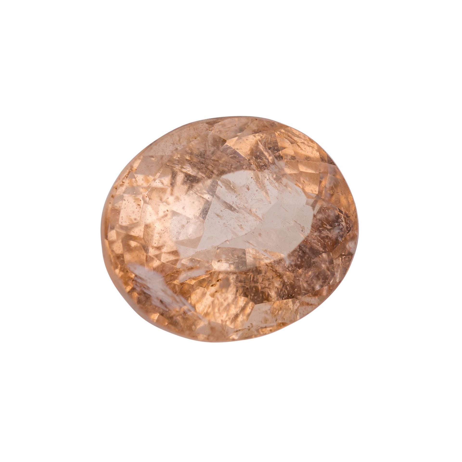 3 lose Morganite, gesamt ca. 22,5 ct., - Bild 3 aus 4