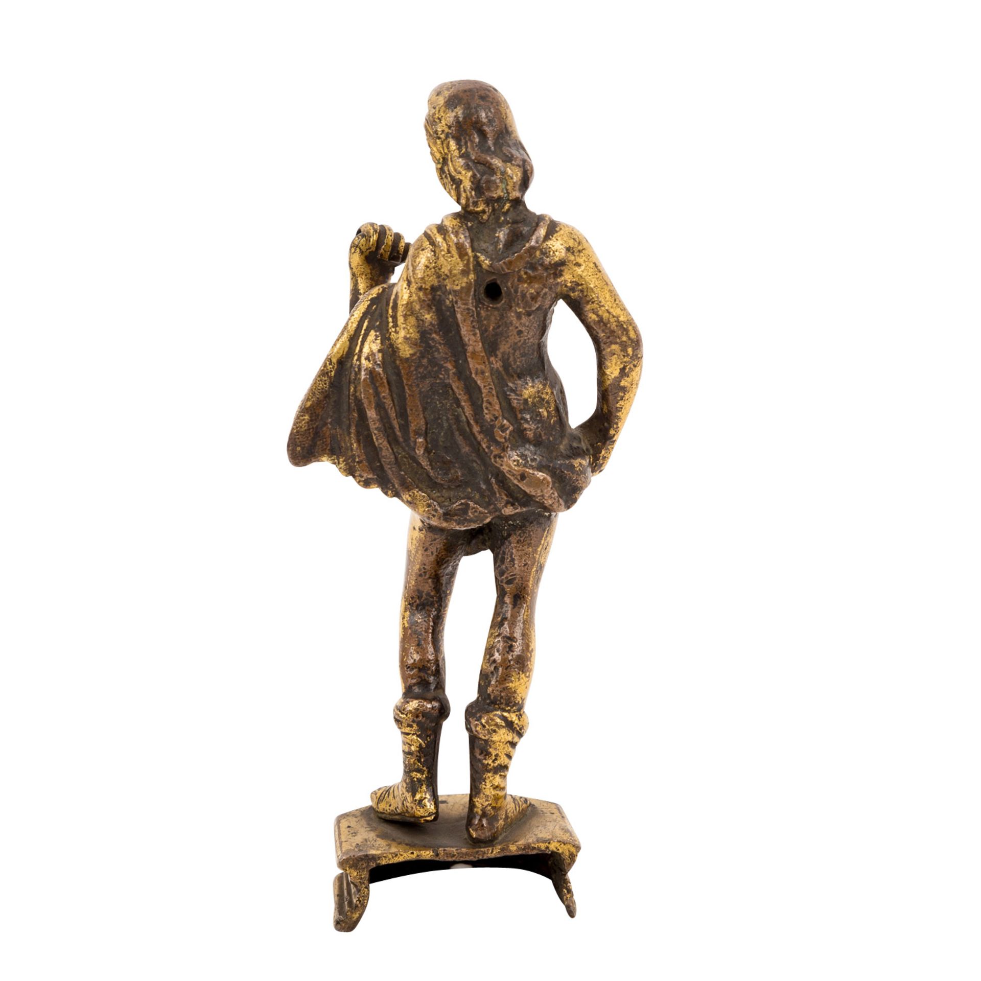 RENAISSANCE BRONZEFIGUR IN HEROISCHER HALTUNG - Image 3 of 5