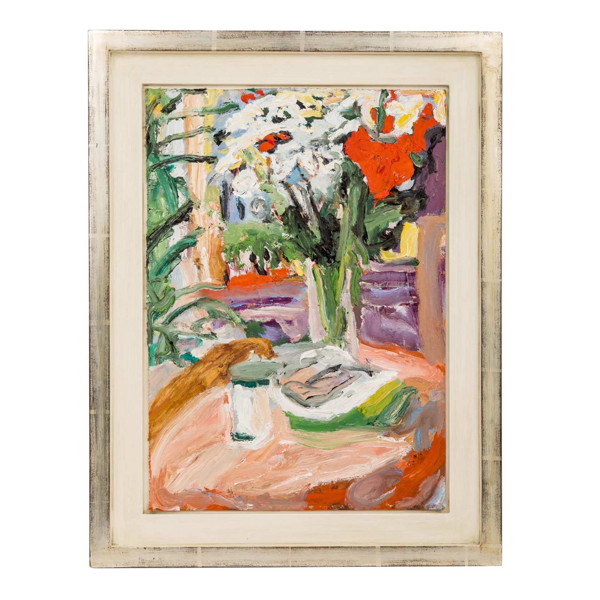 WAIS, ALFRED (1905-1988), "Stillleben mit Blumen in Vase", - Bild 2 aus 4