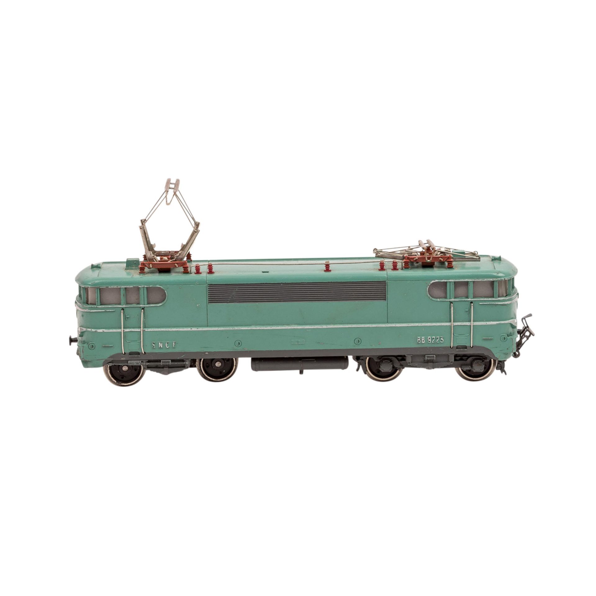 MÄRKLIN Konvolut Lokomotiven und Güterwagen, Spur H 0,Bestehend aus US-Diesellok 4060, E-Lok 3038 - Bild 3 aus 3