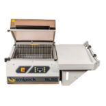 HAUBENSCHRUMPFMASCHINE SIMPACK SL55Simpack S.p.A, Made in Italy, Verpackungsmaschine zum Verpacken