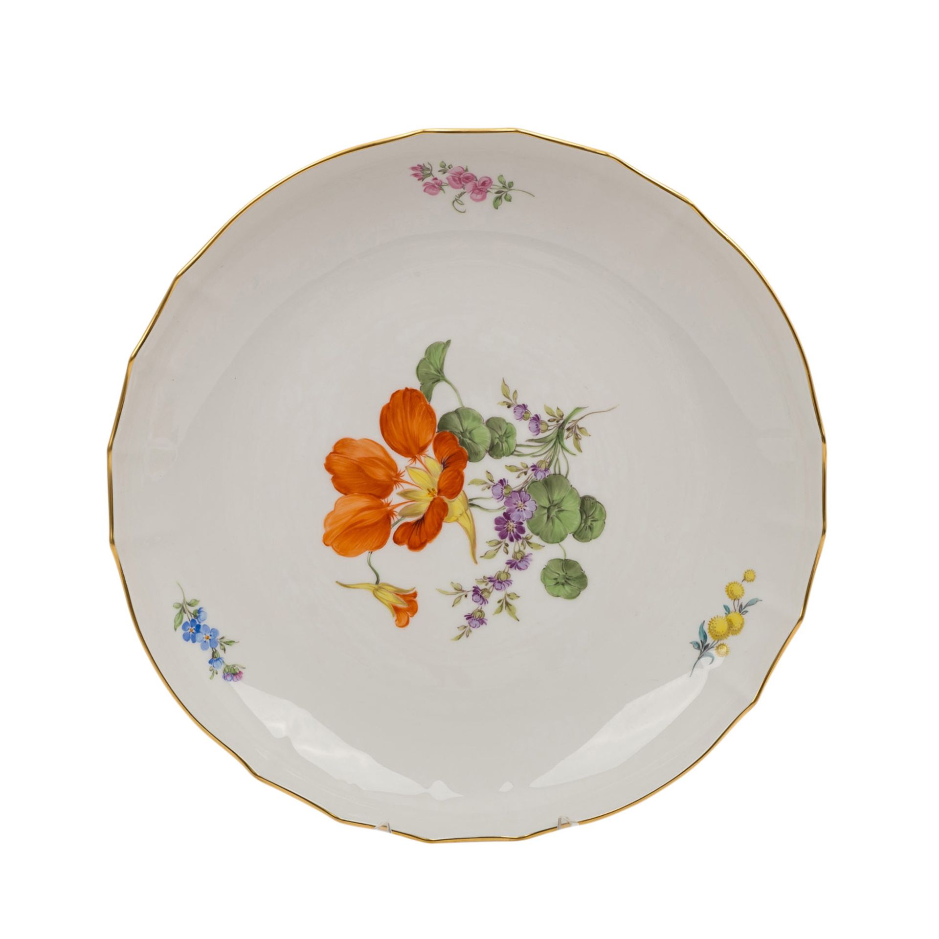 MEISSEN Kaffeeservice f. 12 Personen 'Deutsche Blume', überwiegend Pfeifferzeit (1924-34), 1. und 2. - Bild 5 aus 7