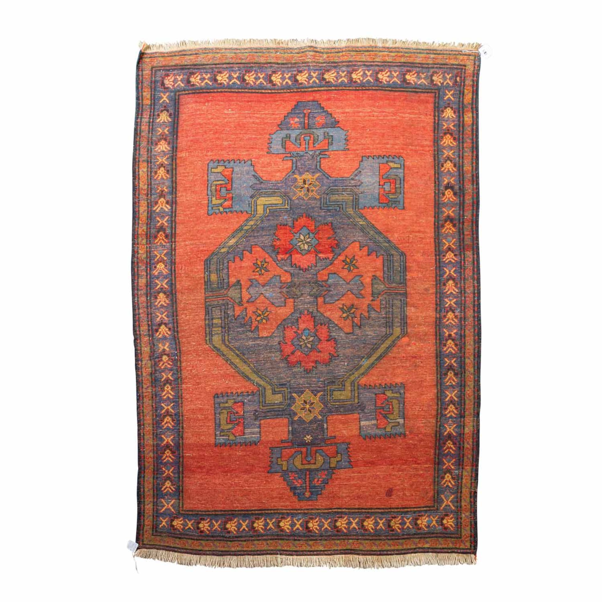 Orientteppich. KASAK/RUSSLAND, Mitte 20. Jh., 206x139 cm. - Image 2 of 5