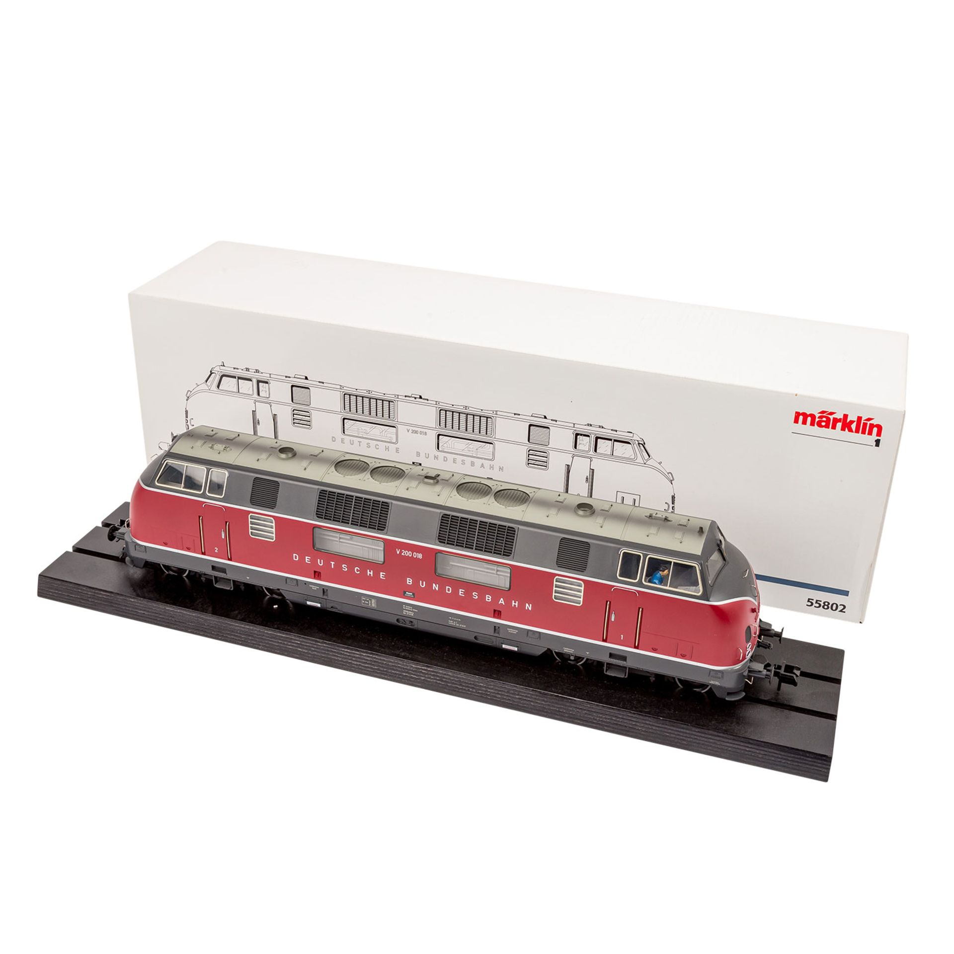 MÄRKLIN Diesellokomotive 55802, Spur 1