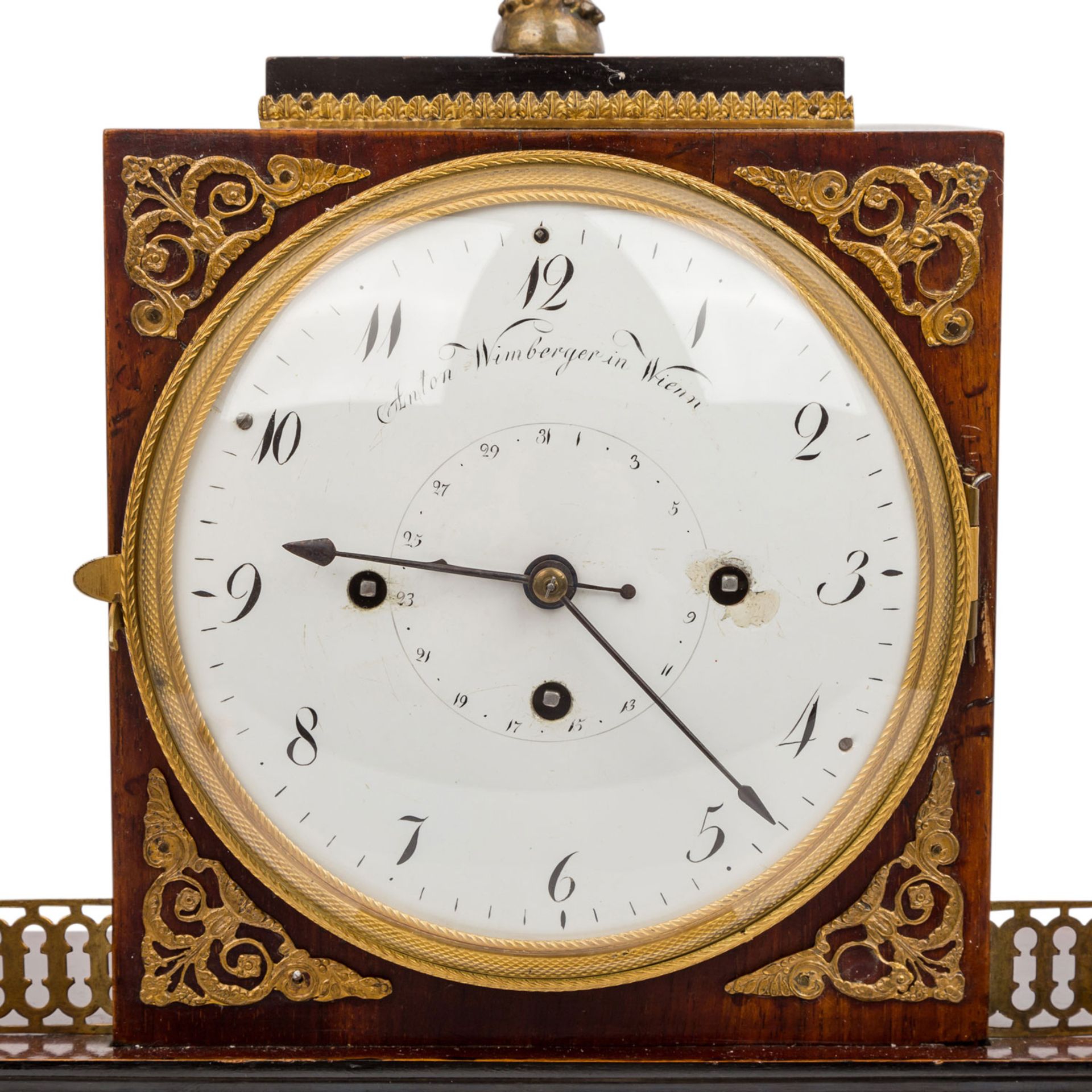 WIENER BIEDERMEIER-UHR - Bild 2 aus 6