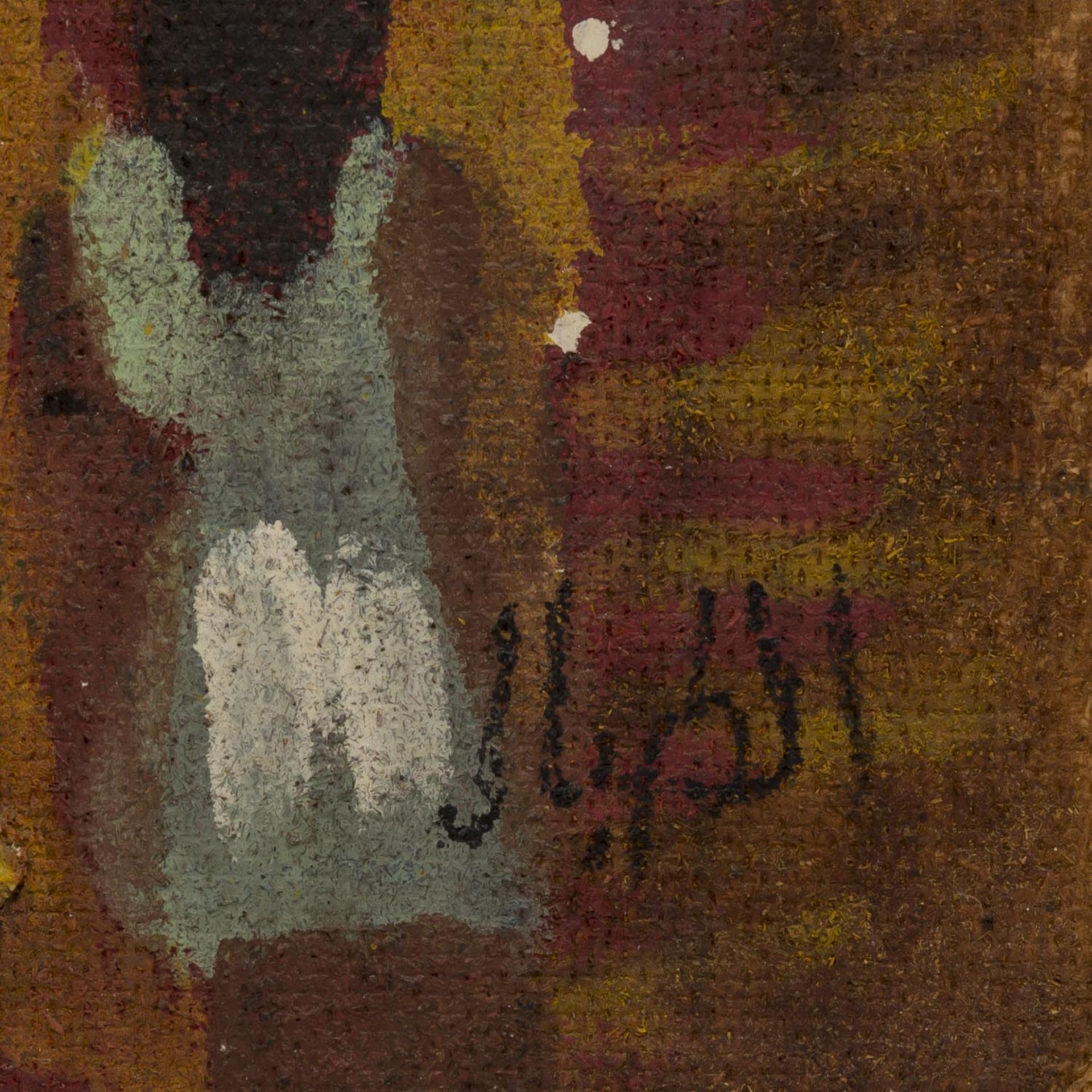 TABAL, MOHAMED (geb. 1959), "Nordafrikanische Straßenszene", - Image 3 of 4