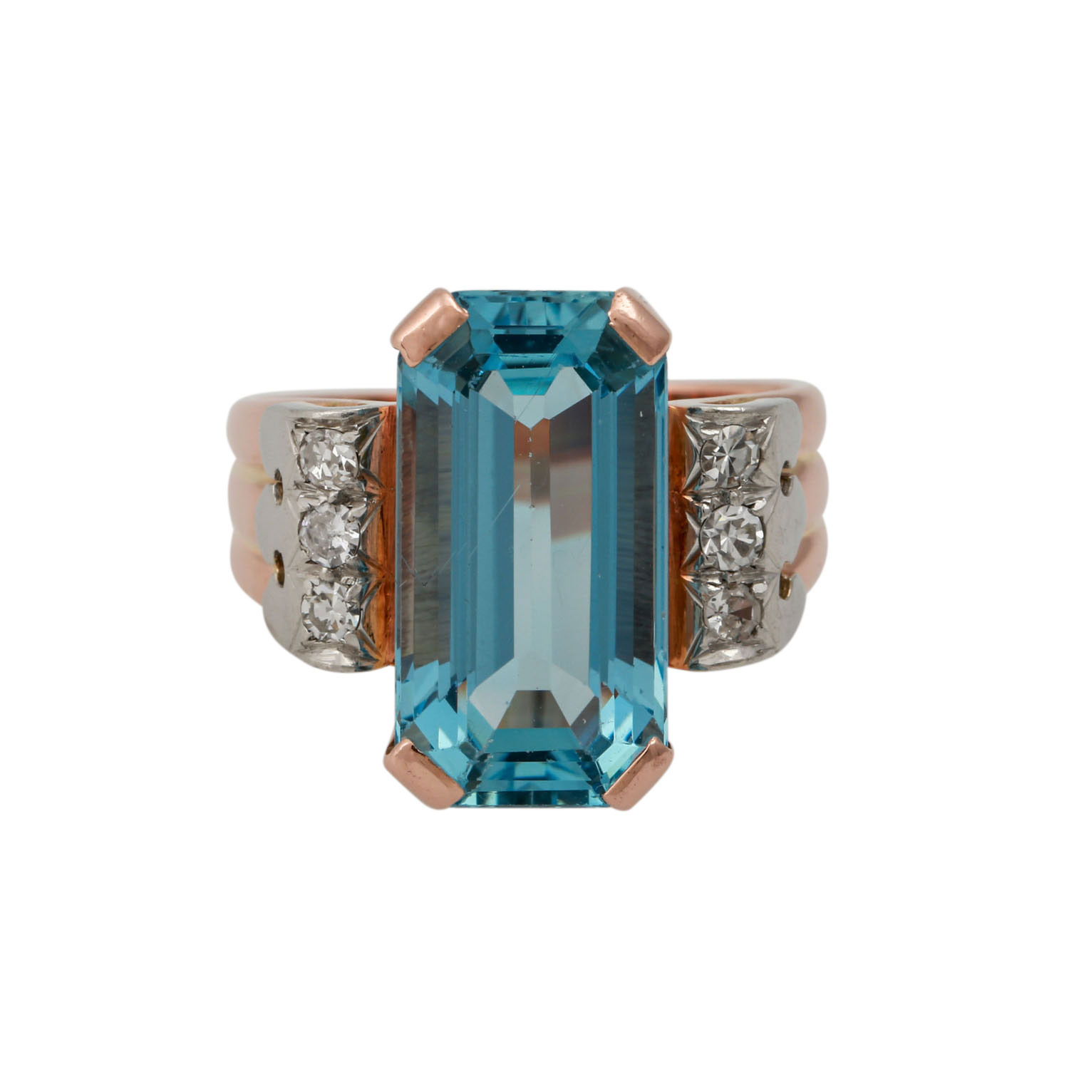 Ring mit Aquamarin ca. 6,5 ct - Image 2 of 5