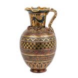 BEDÖ, IMRE (1901 Pecs, Ungarn-1980 Deggendorf) große Vase. Vase mit verschiedenen umlaufenden,