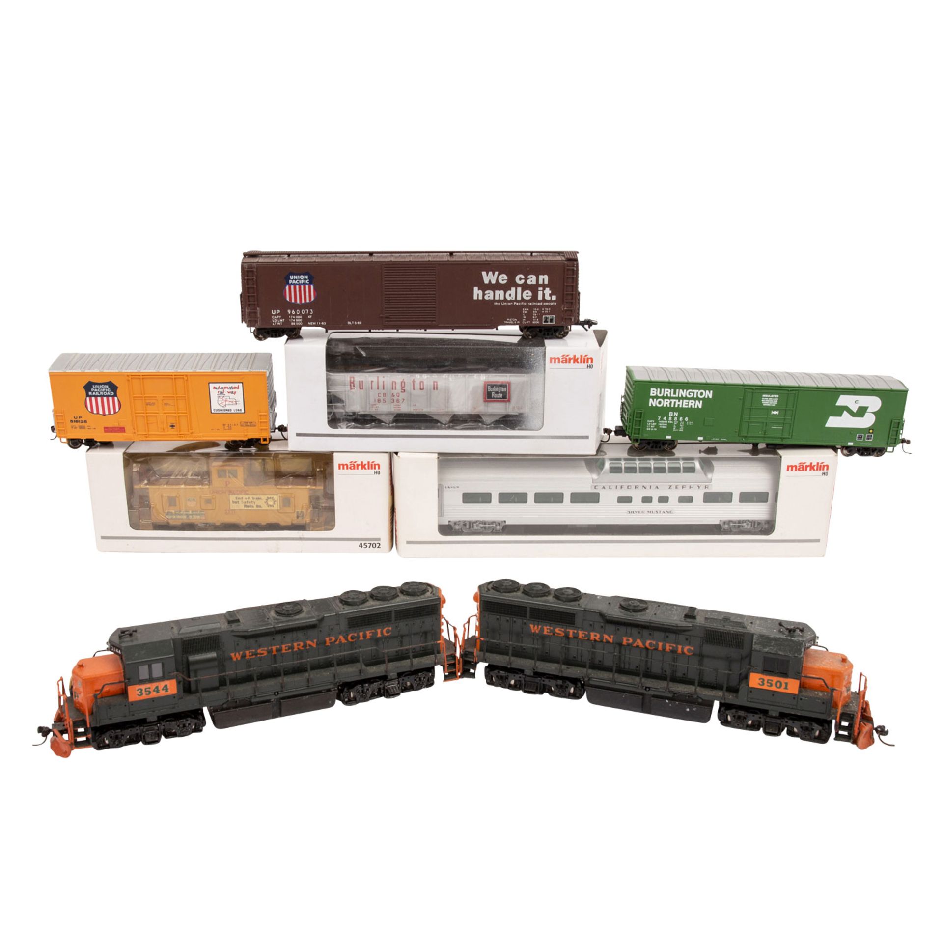 ATLAS/LIFE-LIKE u.a. Konvolut Diesellokomotiven und Güterwägen, Spur H0, bestehend aus 8 Dieselloks - Image 2 of 4
