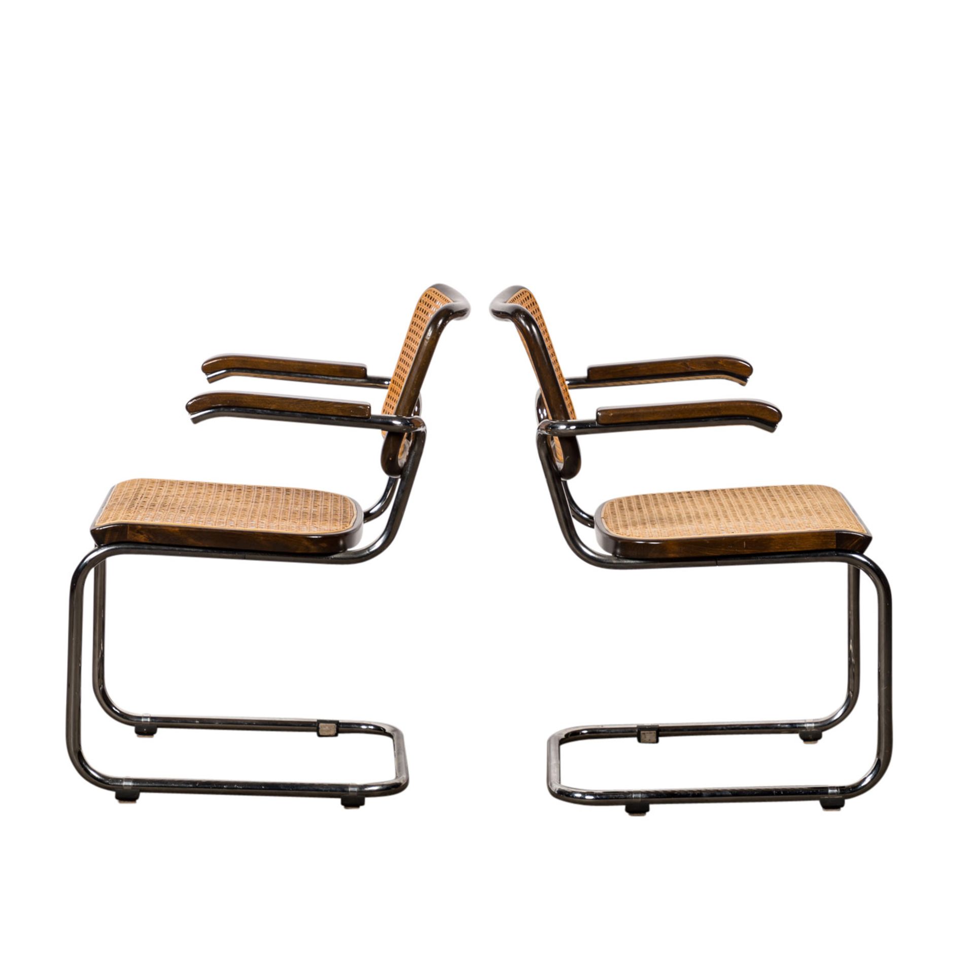 BREUER, MARCEL (1902-1981) FÜR THONET “Paar Freischwinger / Thonet82“, Entwurf um 1930, spätere - Image 2 of 4