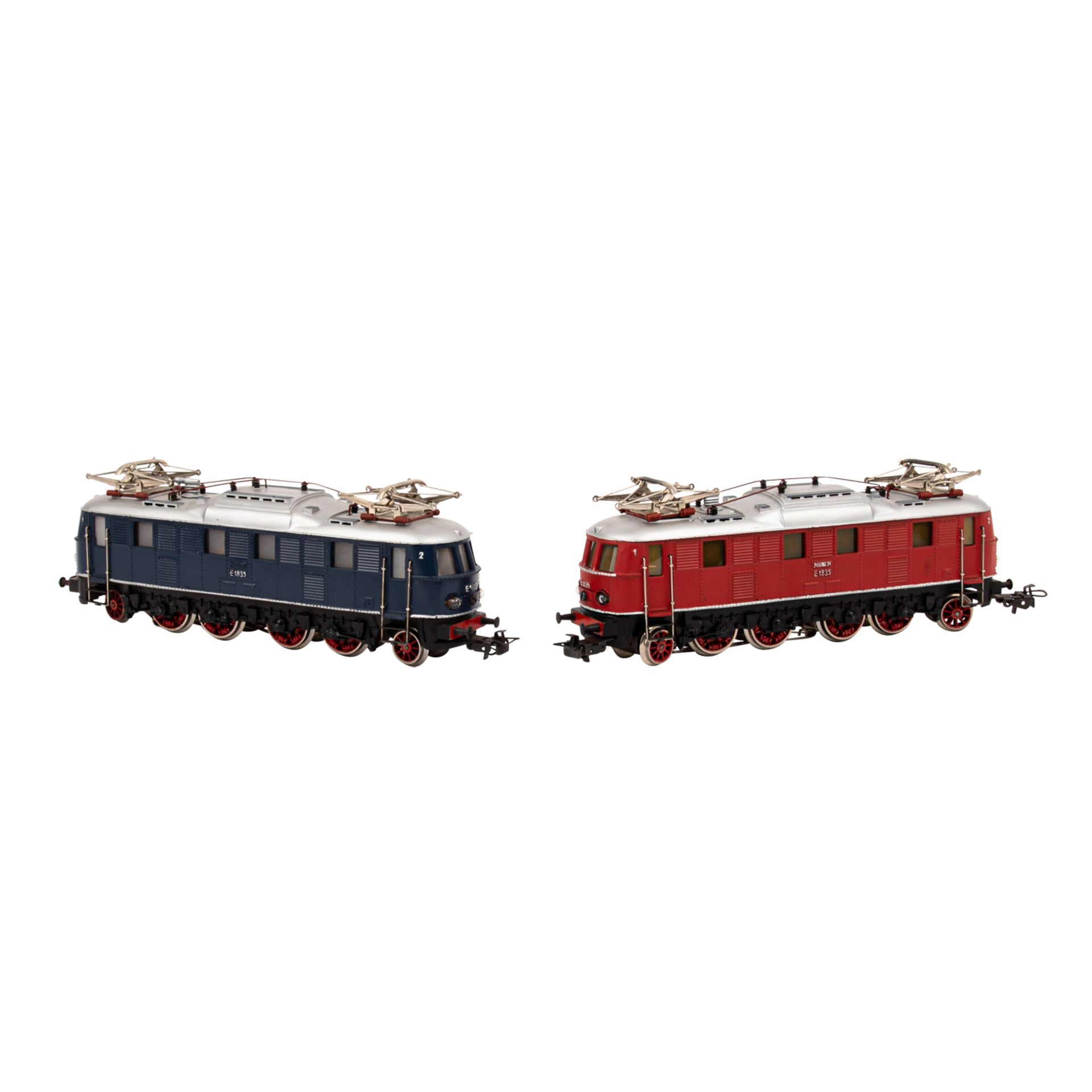 MÄRKLIN paar E-Lokomotiven, Spur H0,