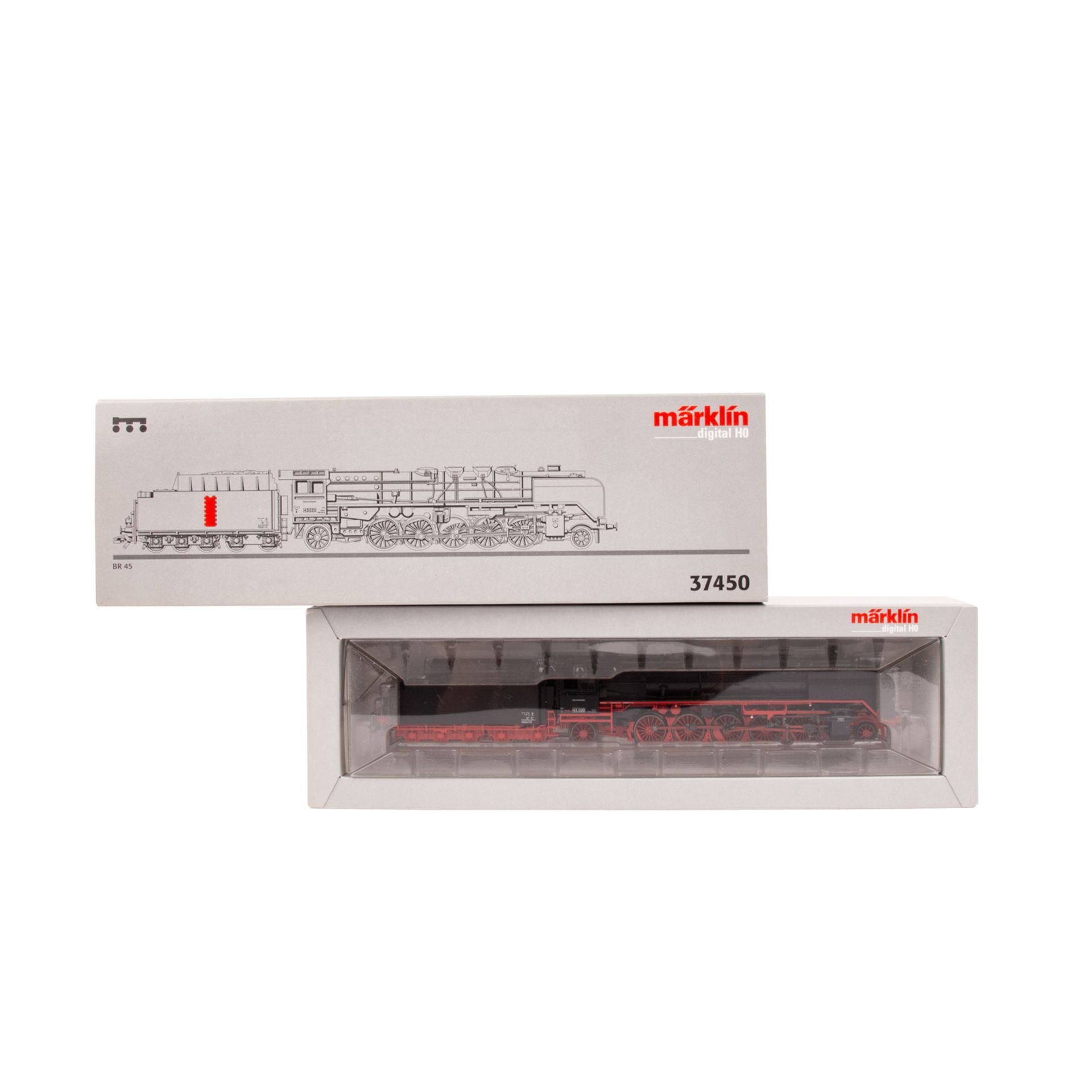 MÄRKLIN Schlepptenderlok 37450, Spur H0,