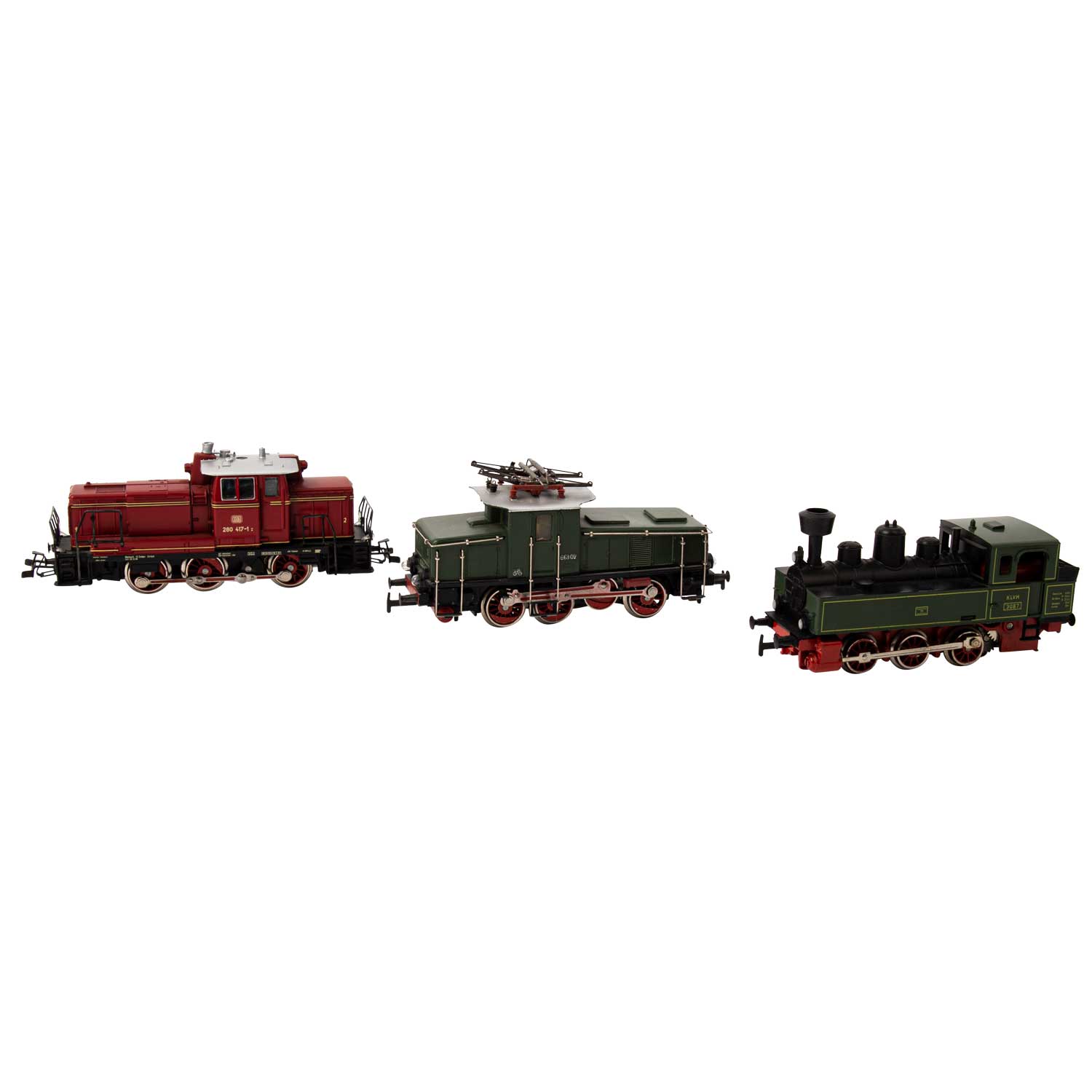 MÄRKLIN Konvolut von 3 Lokomotiven, Spur H0,