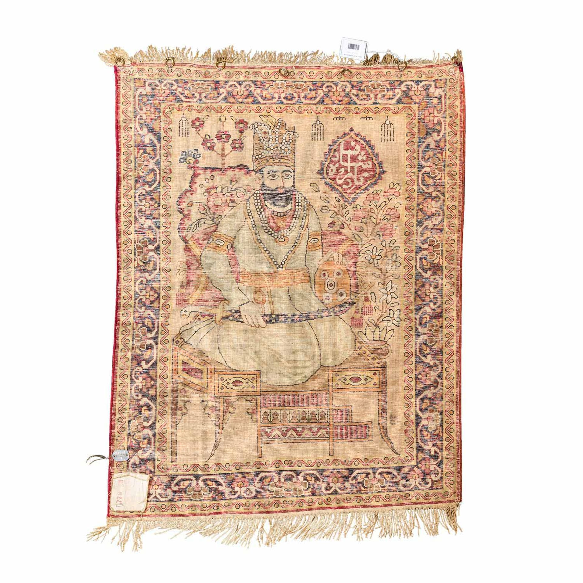 Orientteppich. IRAN. 20.Jh. 86x65 cm. - Bild 2 aus 4