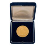 BRD - Goldene Gedenkmedaille zu 20 Dukaten 1957,