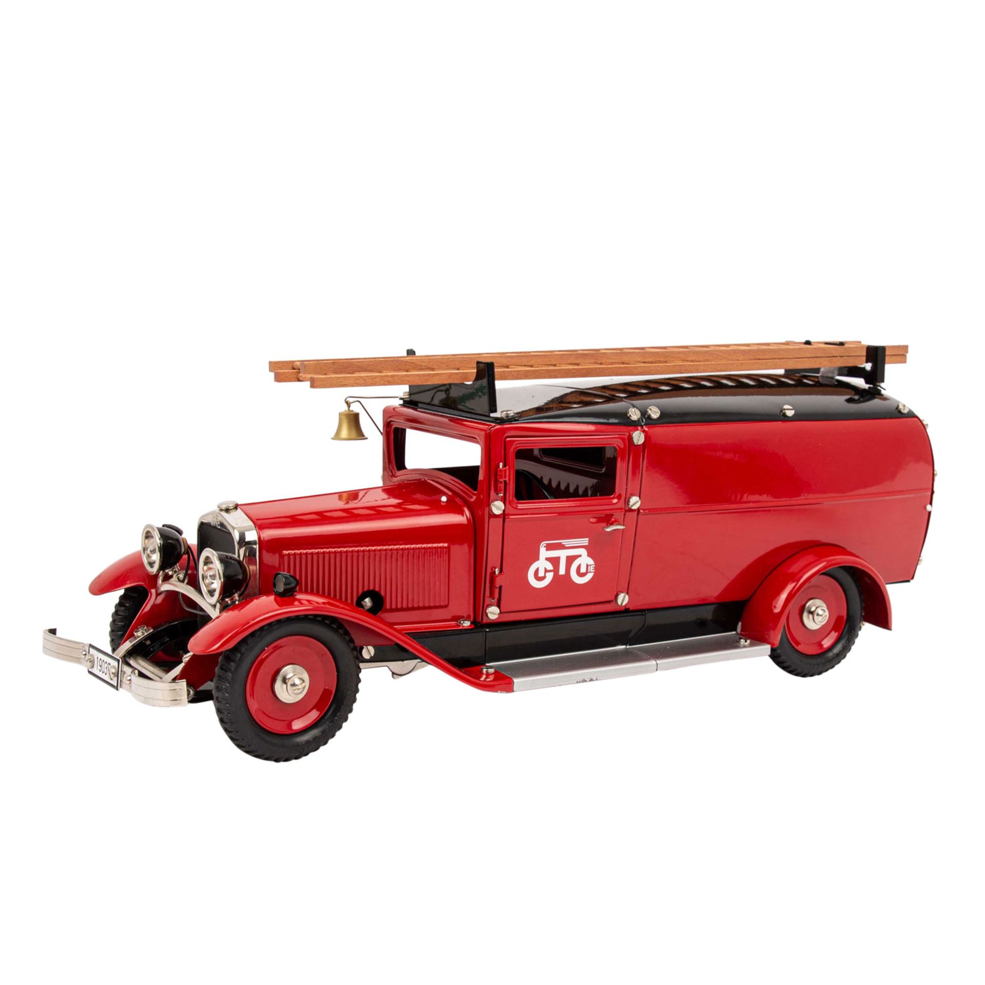 MÄRKLIN Feuerwehr-LKW mit Tankanhänger 19035, - Bild 3 aus 5