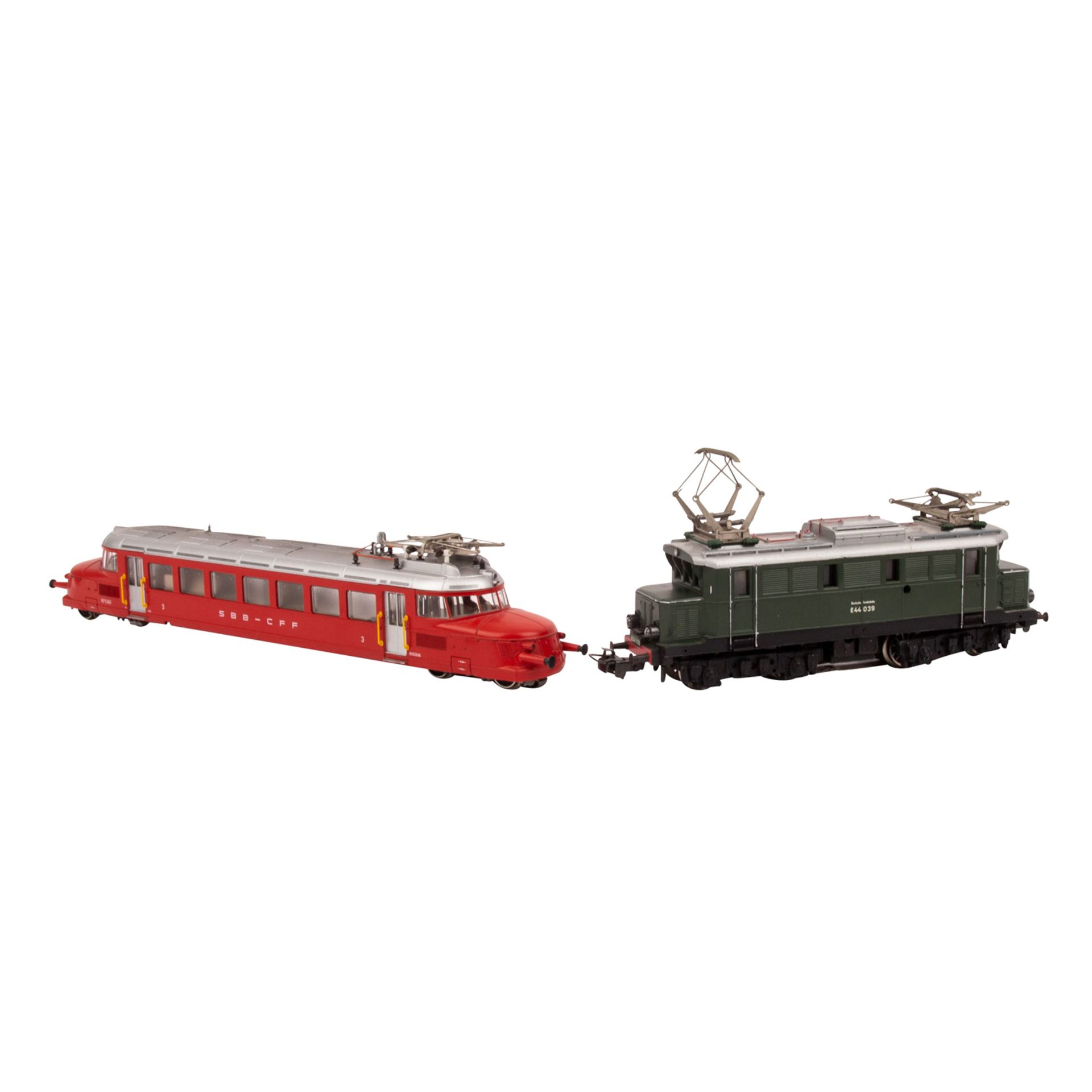 MÄRKLIN/HAMO zwei E-Lokomotiven, Spur H0, - Image 2 of 2