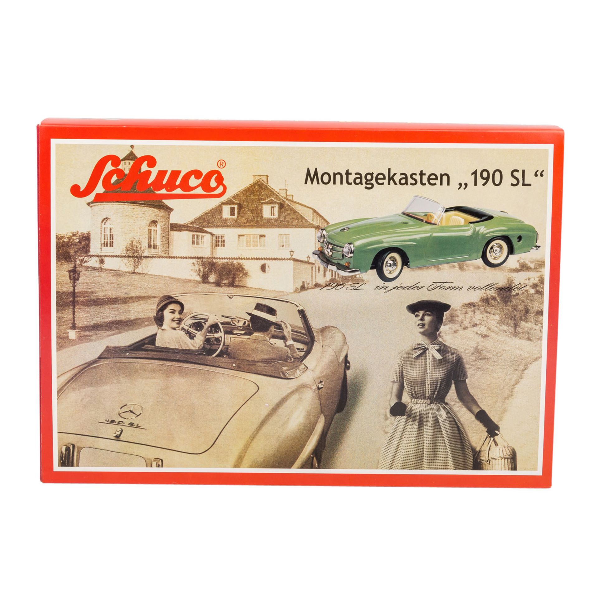 SCHUCO zwei Montagekästen "Mercedes Benz 190 SL" - Bild 3 aus 3