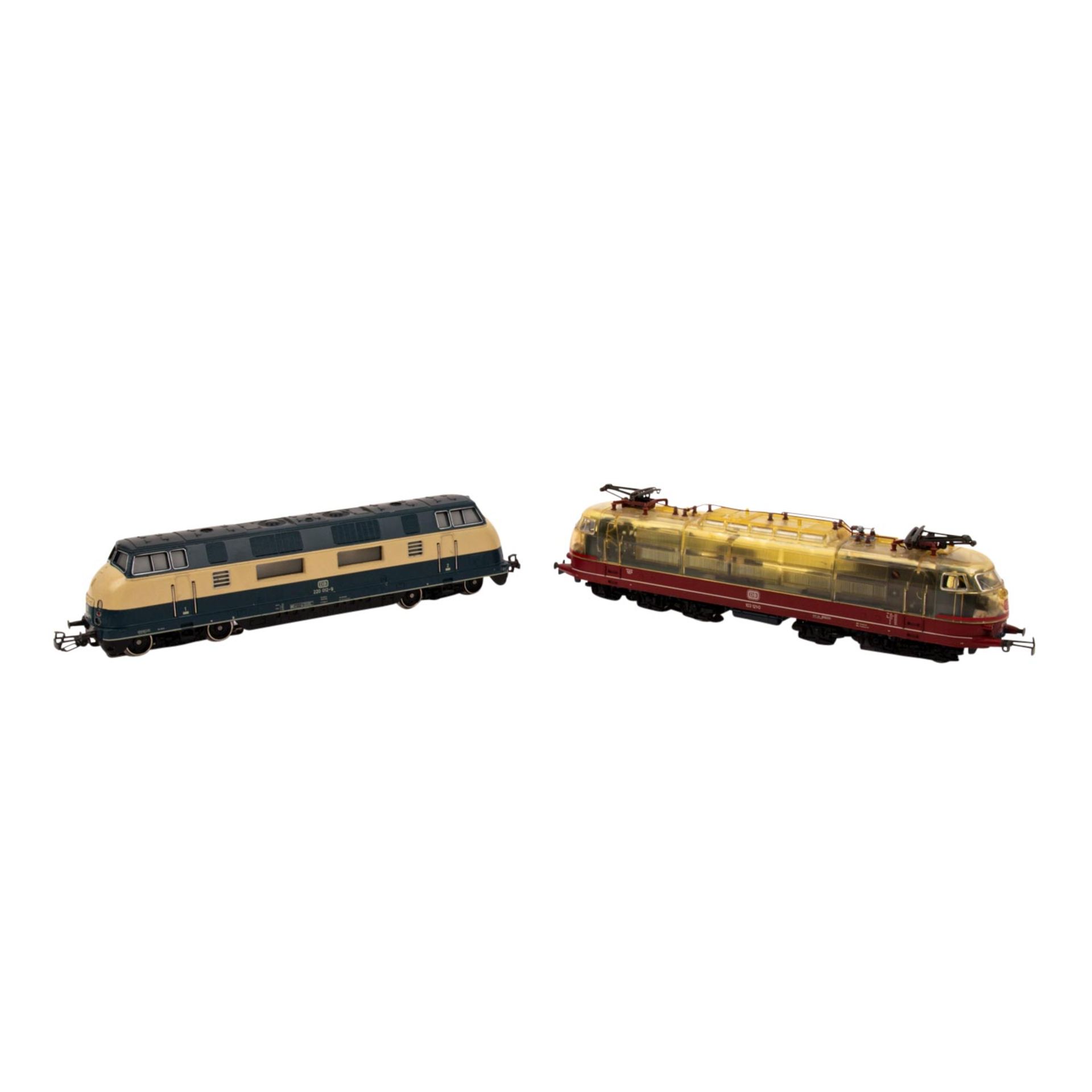 MÄRKLIN zwei Lokomotiven, Spur H0, - Image 2 of 2