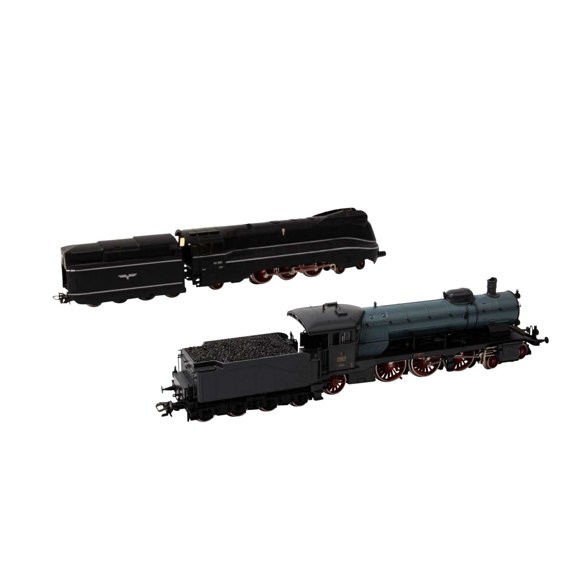 MÄRKLIN zwei Schlepptenderlokomotiven, Spur H0, - Bild 2 aus 2