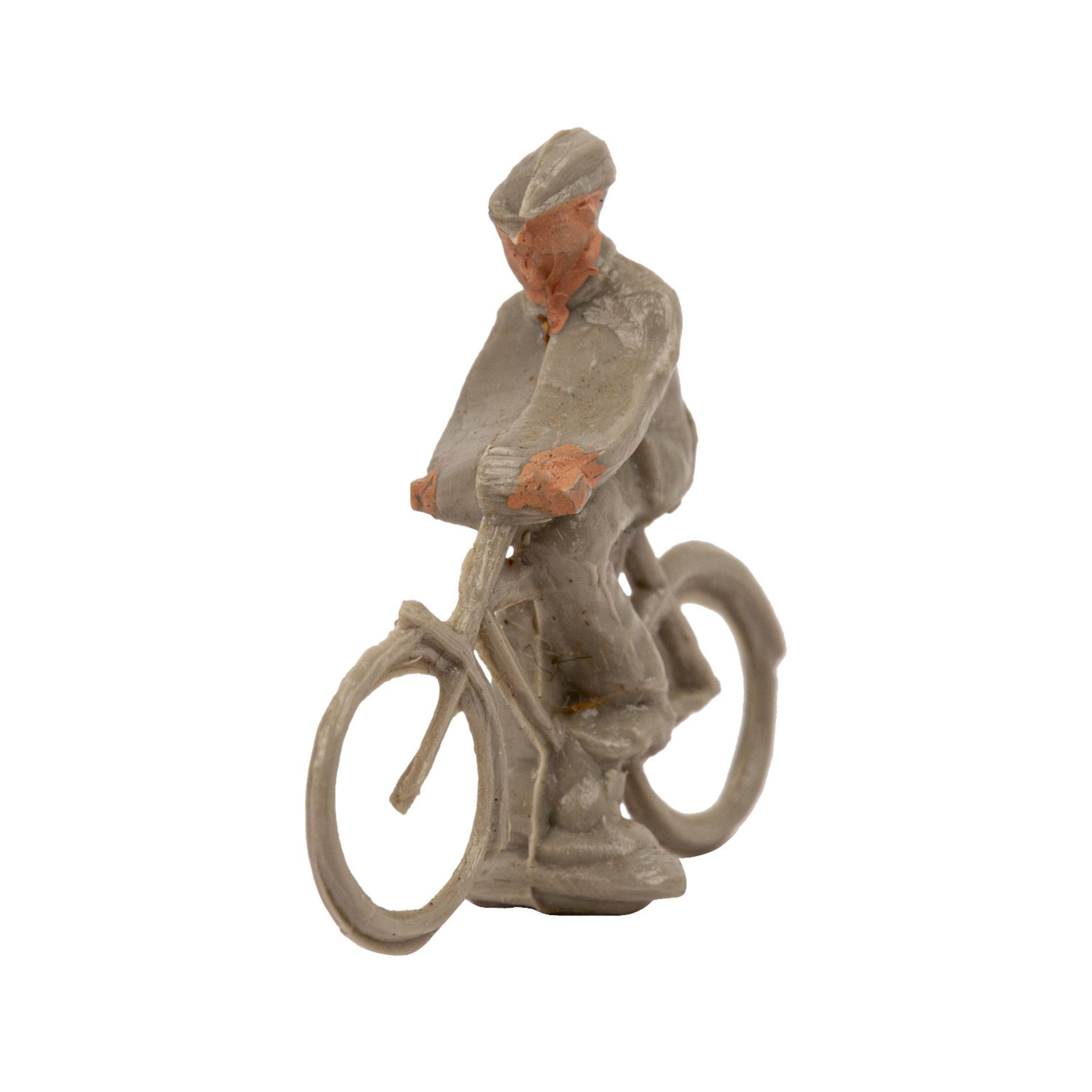 WIKING Radfahrer, Mann, 1947-1955,Radfahrer (männlich), beide Hände am Lenkrad, kies