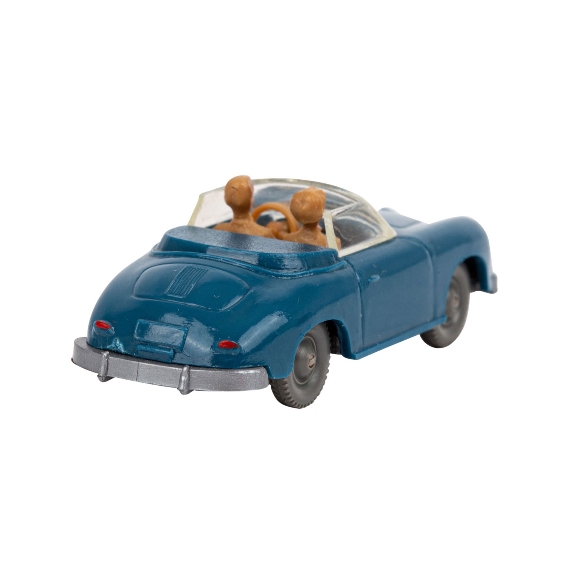 WIKING Porsche Cabrio, 1961-63,azurblaue Karosserie, Innenausstattung mit Figuren, Bod - Image 3 of 5